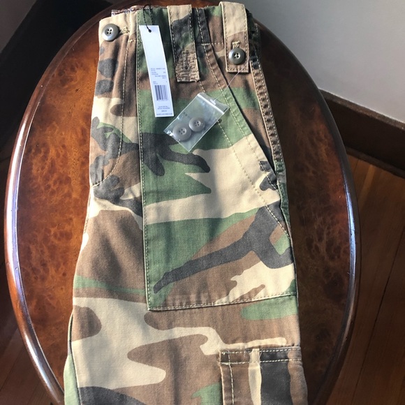Marc Jacobs High Waist Camo Pants size 0 NWT - Picture 2 of 8